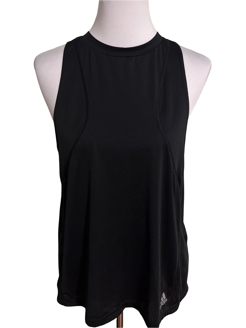 adidas Running Black Athletic Muscle Tank